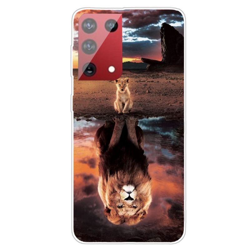 Coque Samsung Galaxy S21 Ultra 5g Rêve De Lionceau