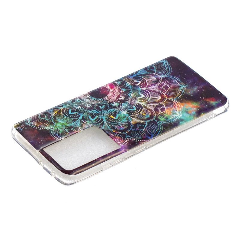 Coque Samsung Galaxy S21 Ultra 5g Série Floralies Fluorescente