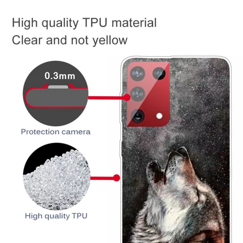 Coque Samsung Galaxy S21 Ultra 5g Sublime Loup