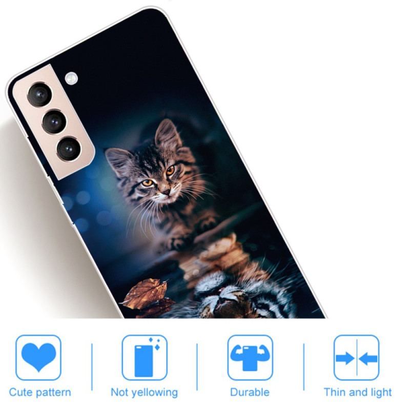 Coque Samsung Galaxy S22 5G Réflexion Chat