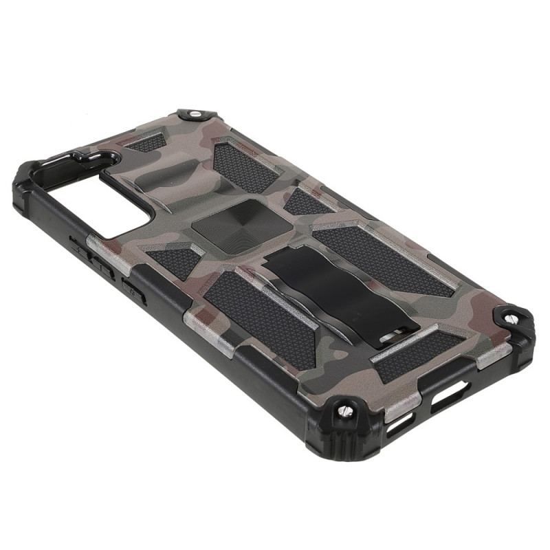 Coque Samsung Galaxy S22 Plus 5G Camouflage Support Amovible