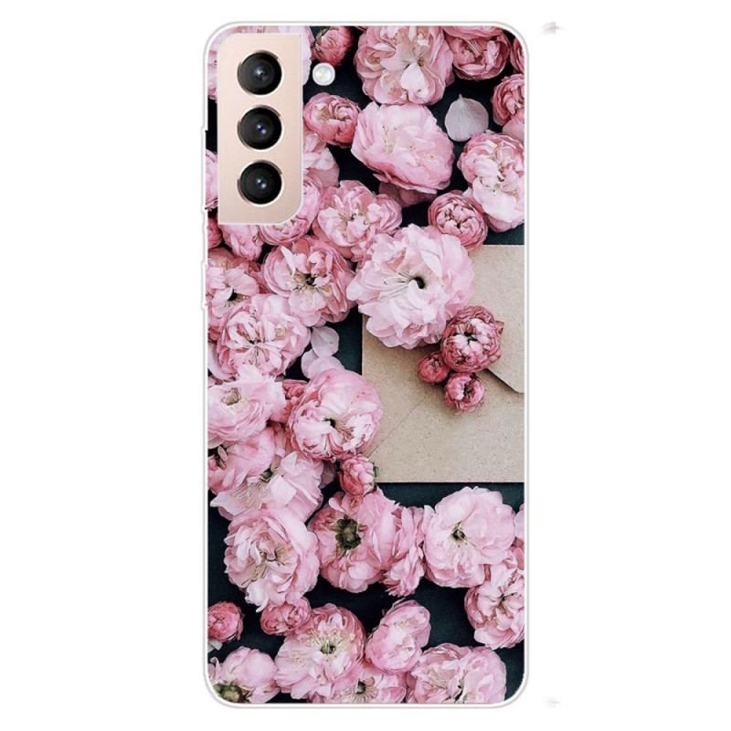 Coque Samsung Galaxy S22 Plus 5G Fleurs Roses