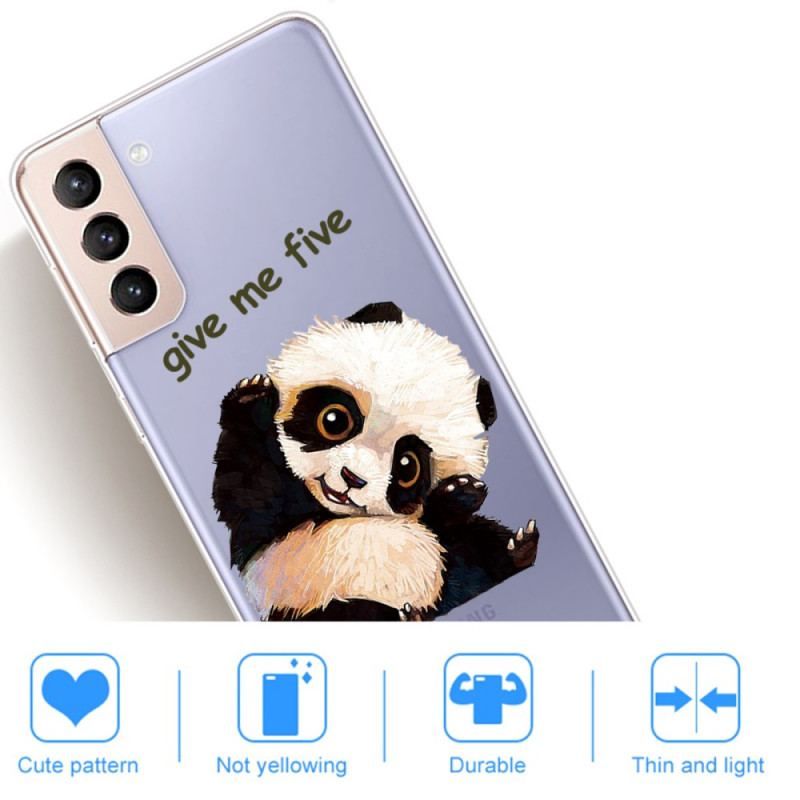 Coque Samsung Galaxy S22 Plus 5G Panda Give Me Five