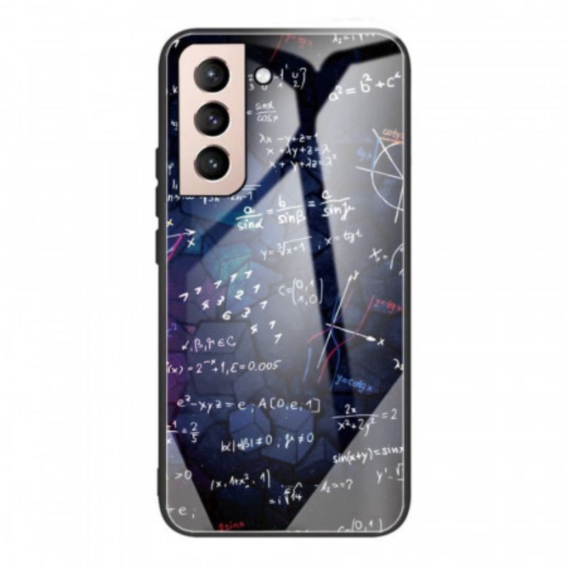 Coque Samsung Galaxy S22 Plus 5G Verre Trempé Calculs Mathématiques