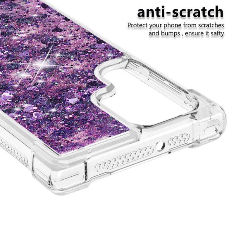 Coque Samsung Galaxy S22 Ultra 5G Désires Paillettes