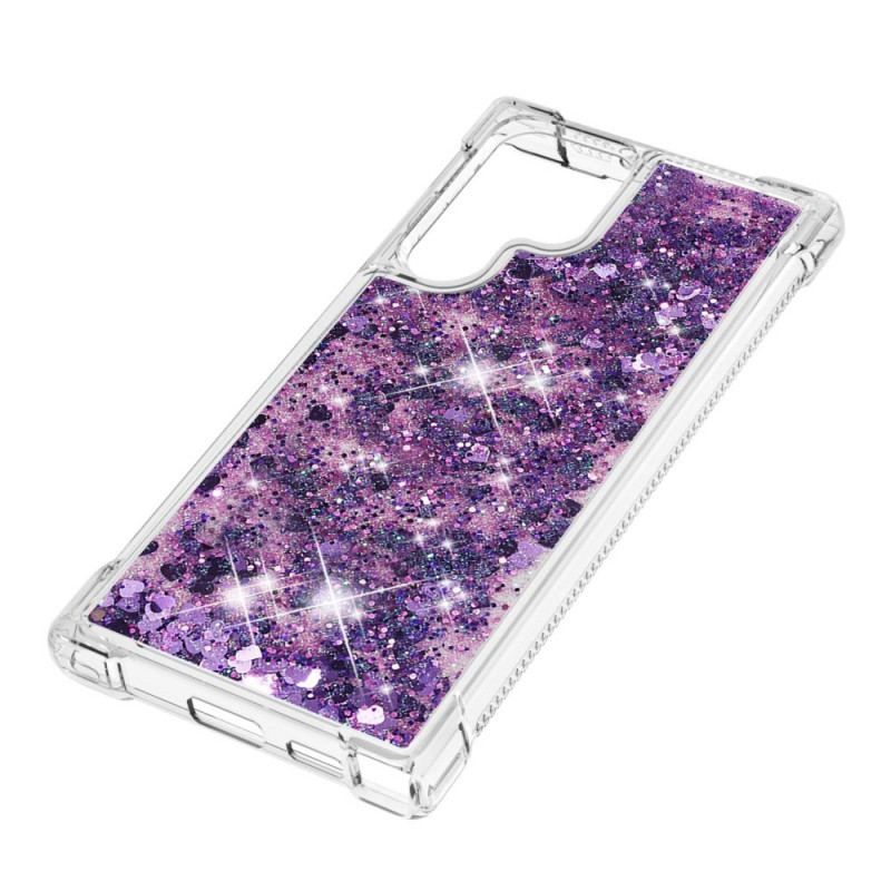 Coque Samsung Galaxy S22 Ultra 5G Désires Paillettes