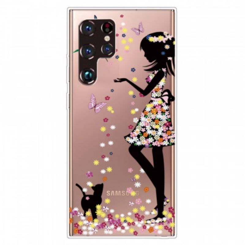 Coque Samsung Galaxy S22 Ultra 5G Femme Magique