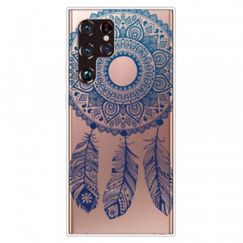 Coque Samsung Galaxy S22 Ultra 5G Mandala Floral Unique
