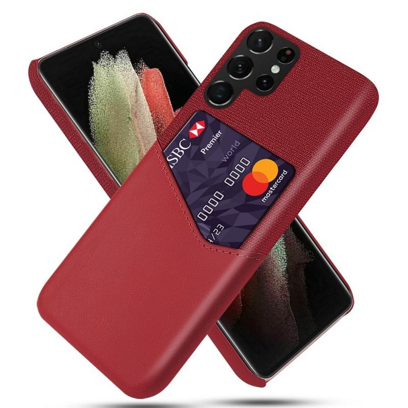 Coque de Protection Samsung Galaxy S22 Ultra 5G - Marbre Rouge