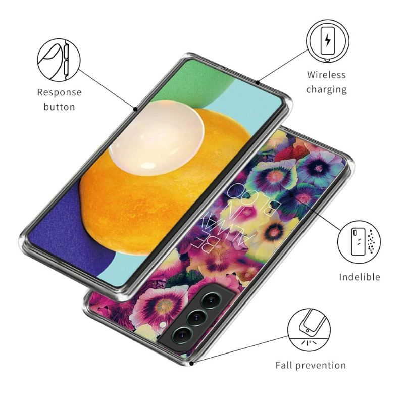 Coque Samsung Galaxy S23 5G Silicone Be Always in Bloom