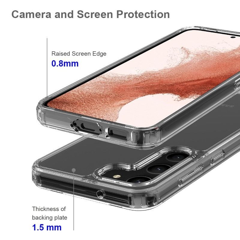 Coque Samsung Galaxy S23 5G Transparente Anti-Jaunissement