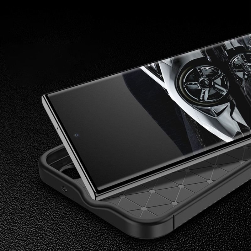 Coque Samsung Galaxy S23 Ultra 5G Fibre Carbone Flexible