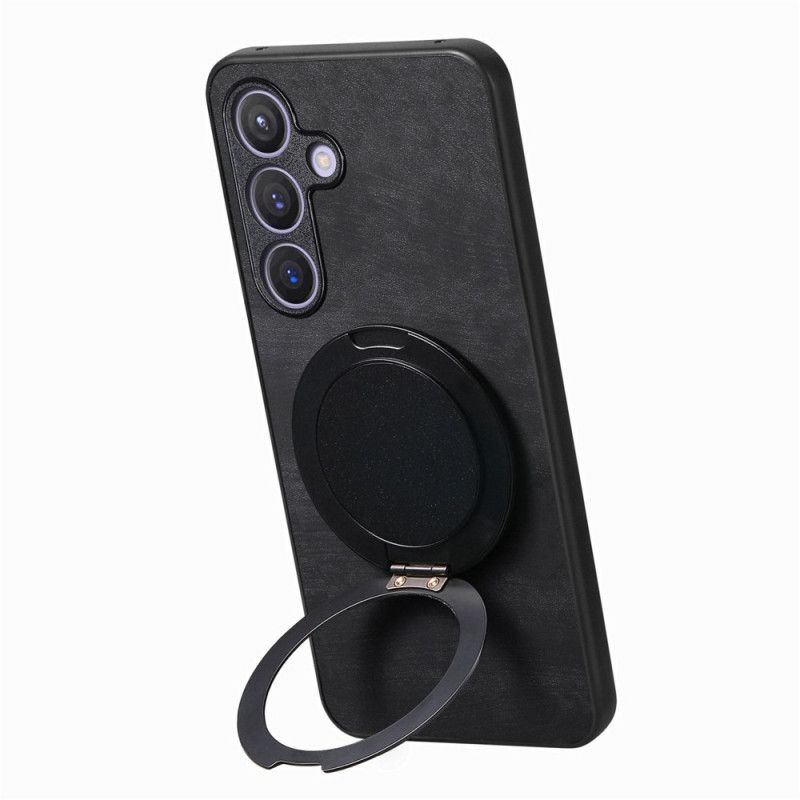 Coque Samsung Galaxy S25 5G Compatible avec MagSafe Effet Daim Vintage