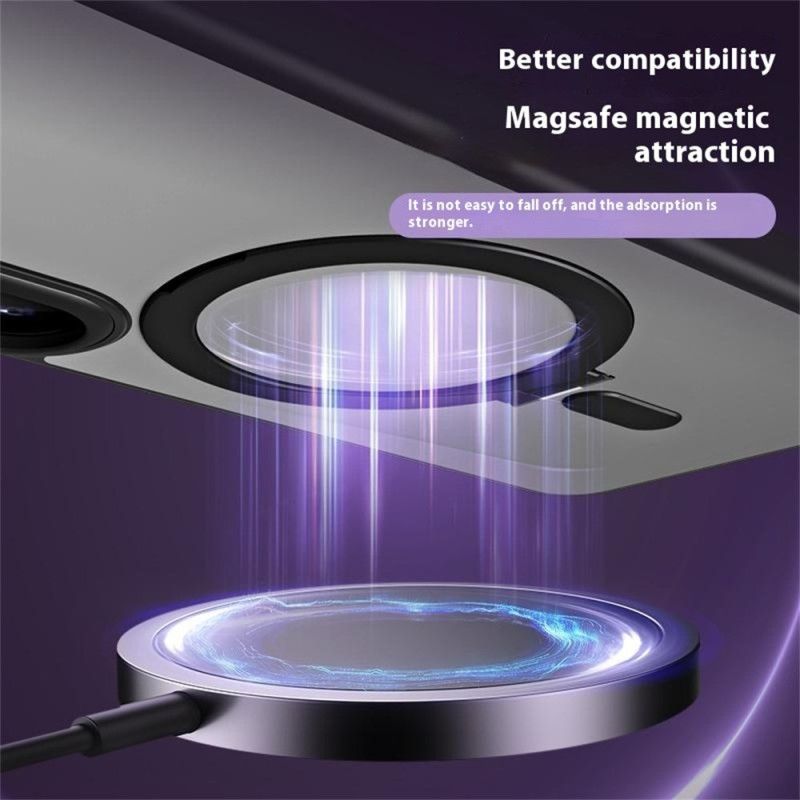 Coque Samsung Galaxy S25 5G Compatible MagSafe avec Béquille