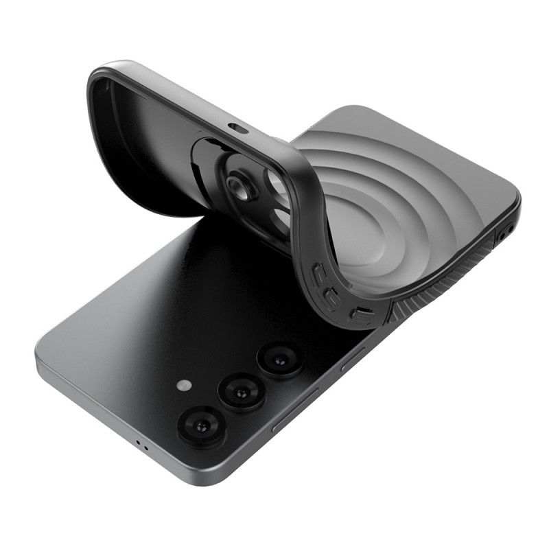 Coque Samsung Galaxy S25 5G compatible MagSafe avec Support