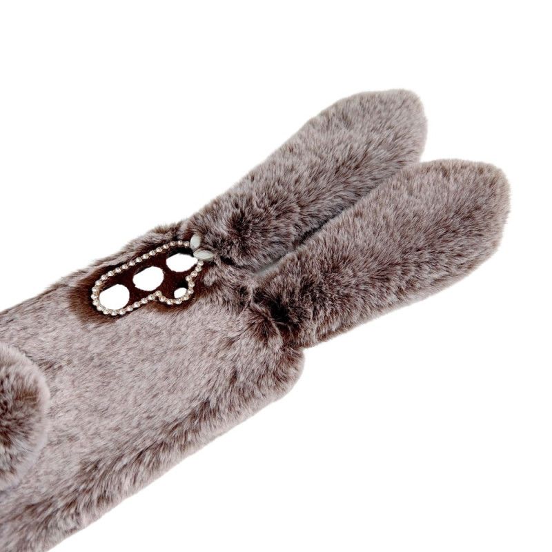 Coque Samsung Galaxy S25 5G Lapin Peluche