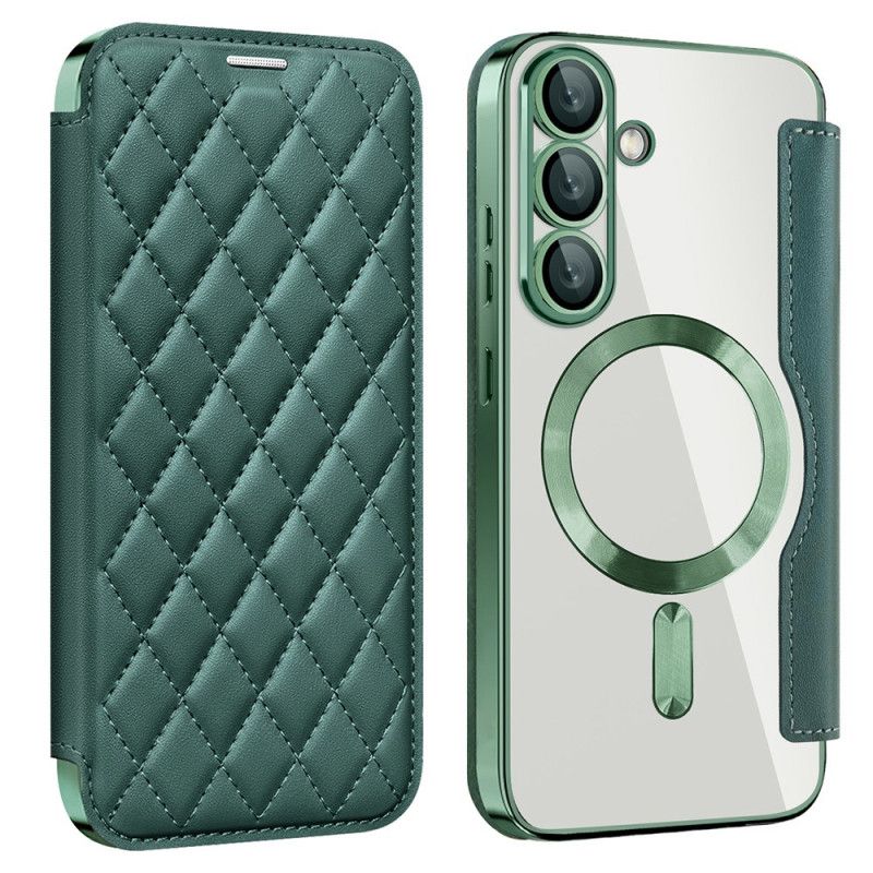 Coque Samsung Galaxy S25 5G Matelassée Compatible MagSafe