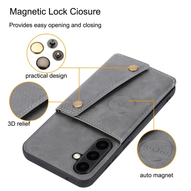 Coque Samsung Galaxy S25 5G Porte-Cartes et Support