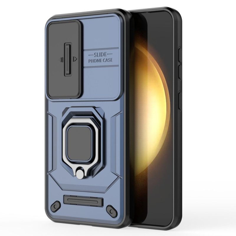Coque Samsung Galaxy S25 5G Ring Résistante avec Protecteur Caméra