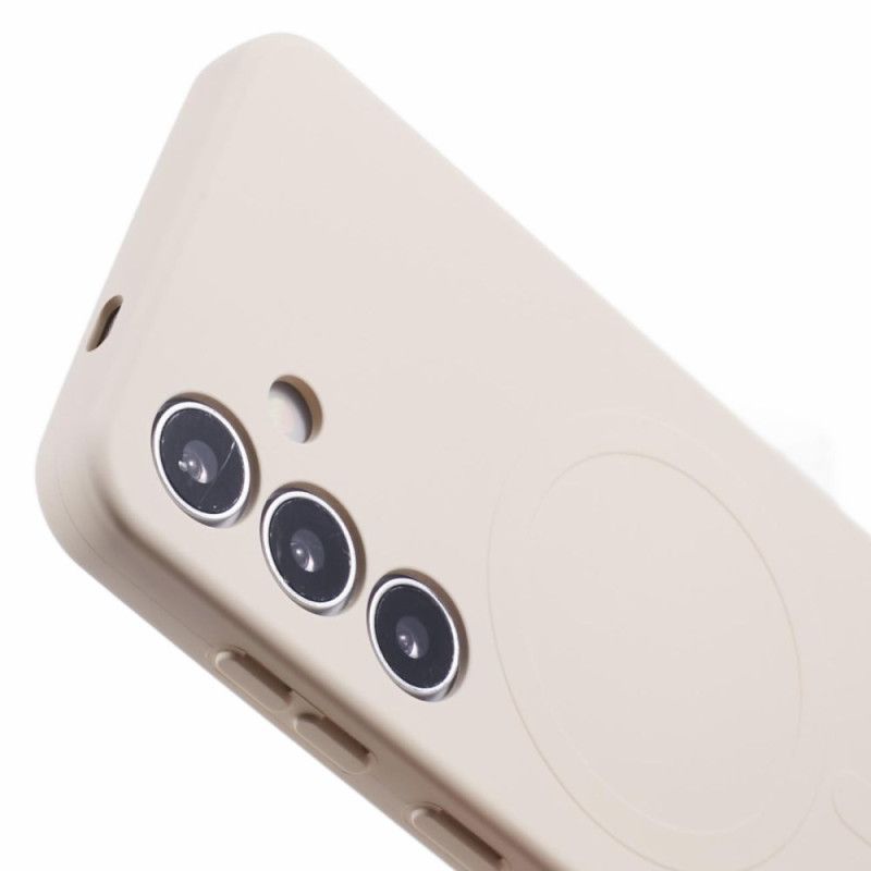 Coque Samsung Galaxy S25 5G Silicone Compatible MagSafe