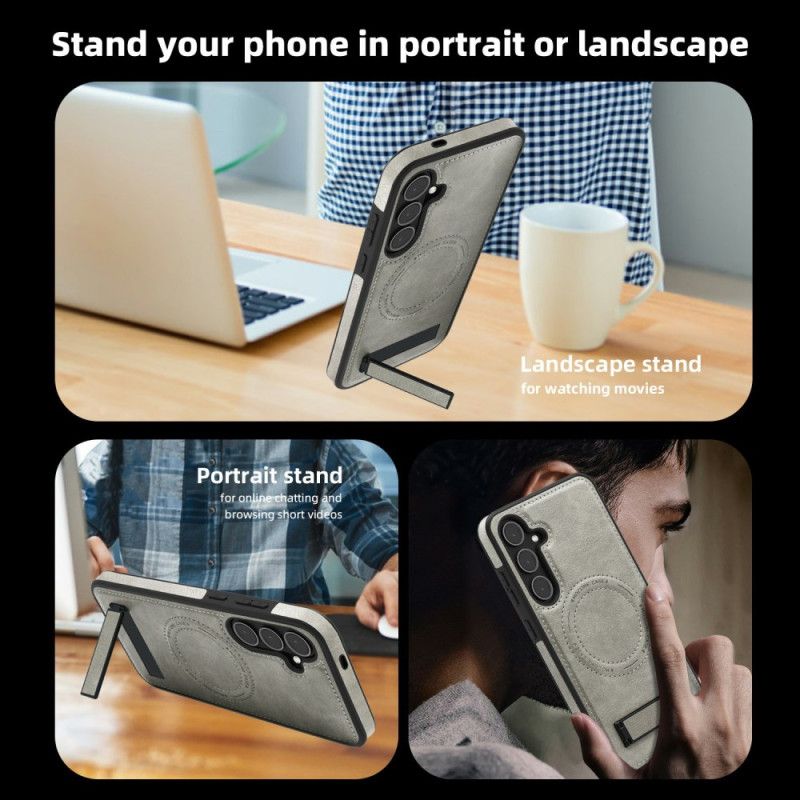 Coque Samsung Galaxy S25 5G Support Intégré et Compatibilité MagSafe