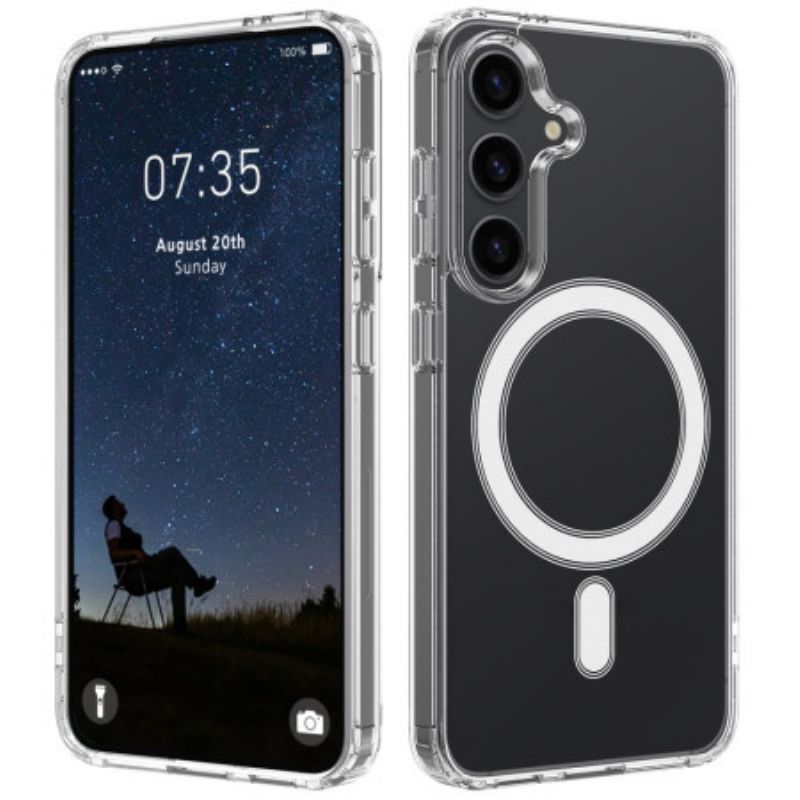 Coque Samsung Galaxy S25 5G Transparente Compatible MagSafe
