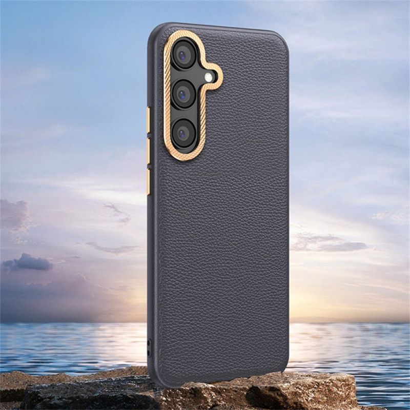 Coque Samsung Galaxy S25 Cadre Objectif Métallique