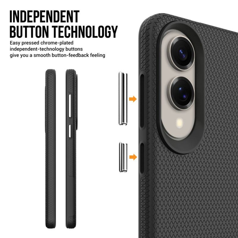 Coque Samsung Galaxy S25 Edge Boutons Chromés