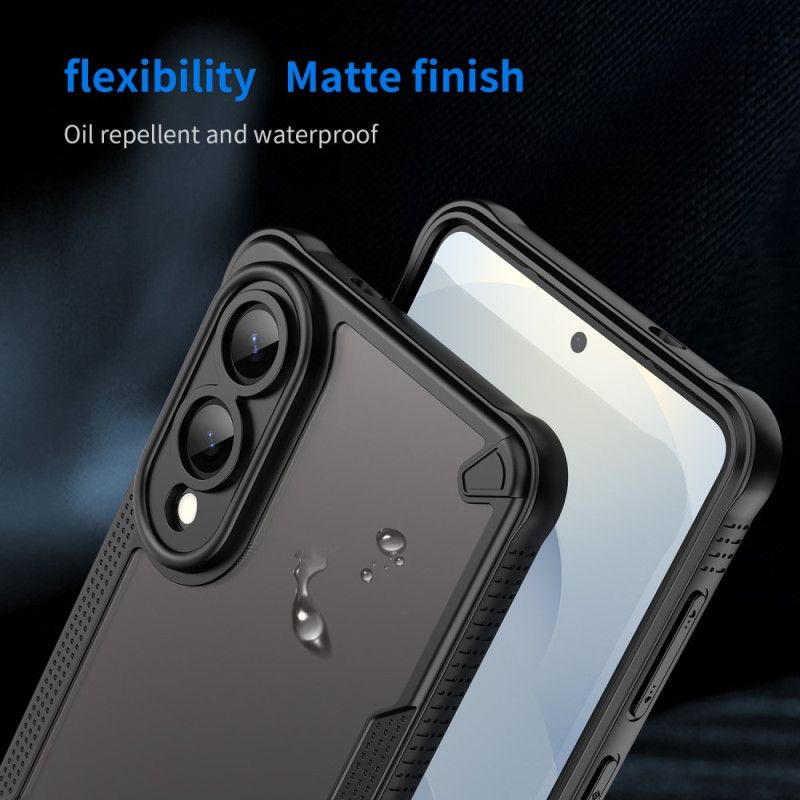 Coque Samsung Galaxy S25 Edge Brossée Translucide