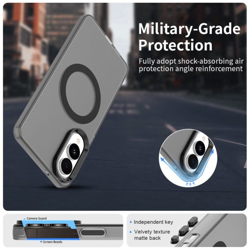 Coque Samsung Galaxy S25 Edge Compatible MagSafe Hybride