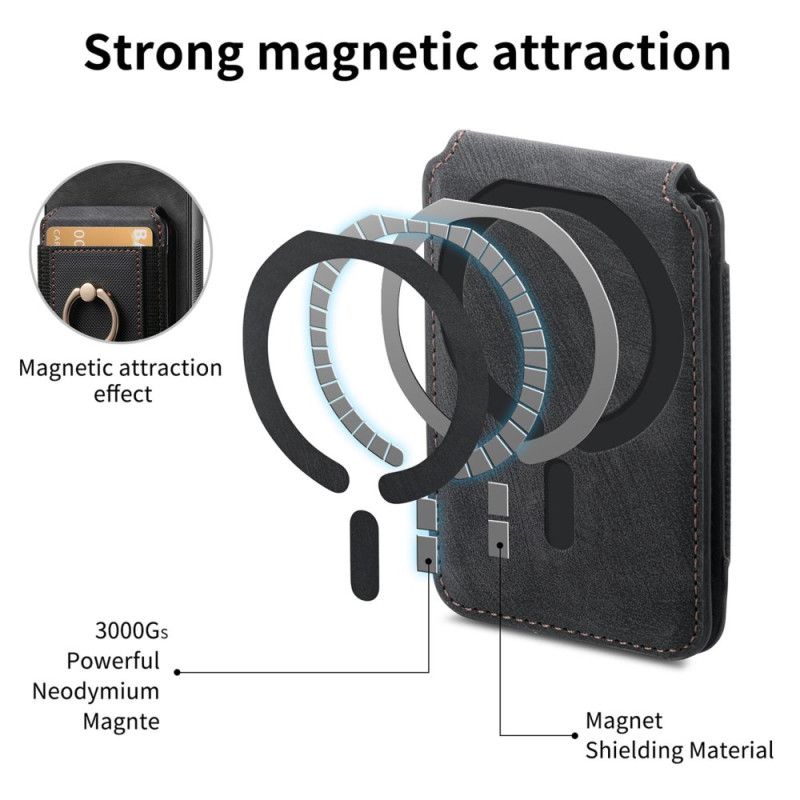 Coque Samsung Galaxy S25 Edge Porte-Cartes Détachable et Support