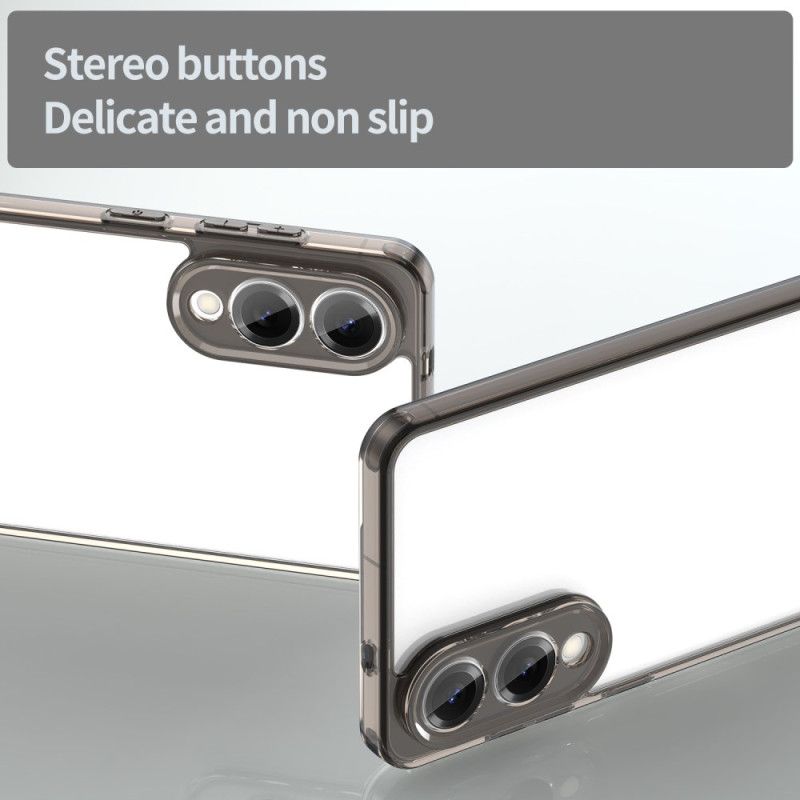 Coque Samsung Galaxy S25 Edge Rebord Effet Métal