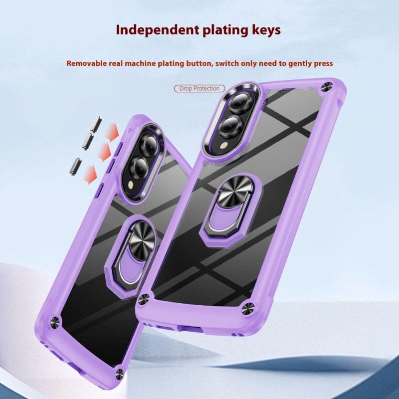 Coque Samsung Galaxy S25 Edge Robuste avec Support Mains Libres