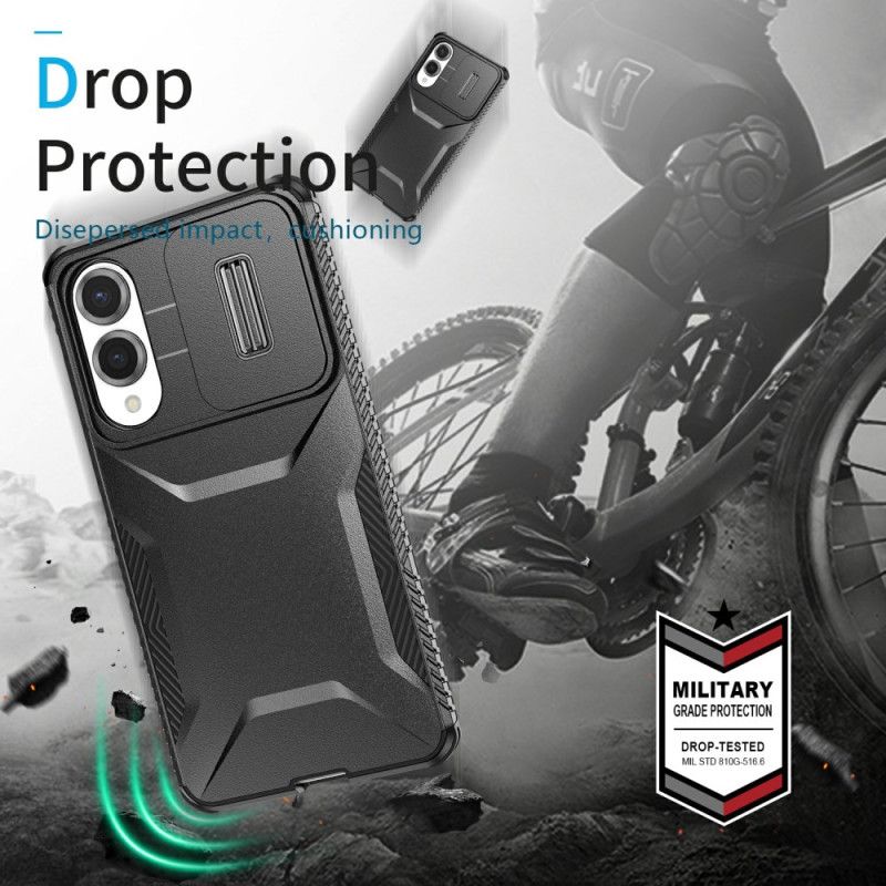 Coque Samsung Galaxy S25 Edge Robuste Effet Métal