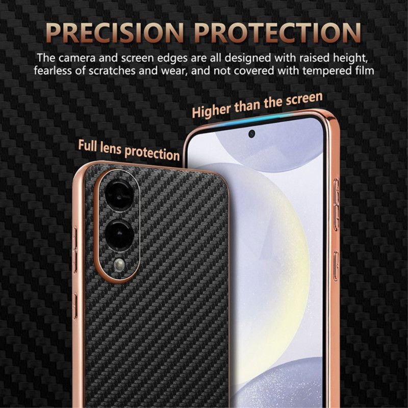 Coque Samsung Galaxy S25 Edge Texture Fibre Carbone AZNS