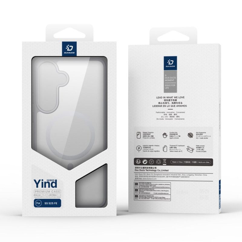 Coque Samsung Galaxy S25 FE Hybride Givrée