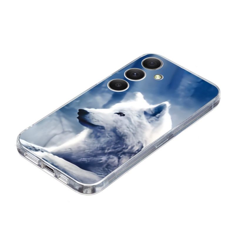 Coque Samsung Galaxy S25 FE Loup Blanc