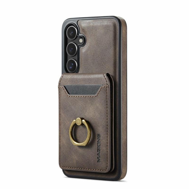 Coque Samsung Galaxy S25 FE Magnétique Porte-Cartes Détachable