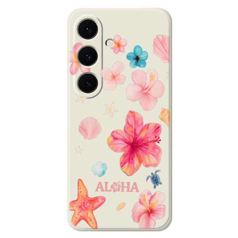 Coque Samsung Galaxy S25 FE Silicone Florale