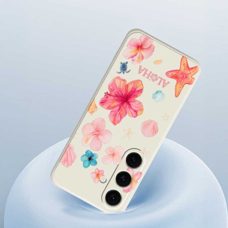 Coque Samsung Galaxy S25 FE Silicone Florale