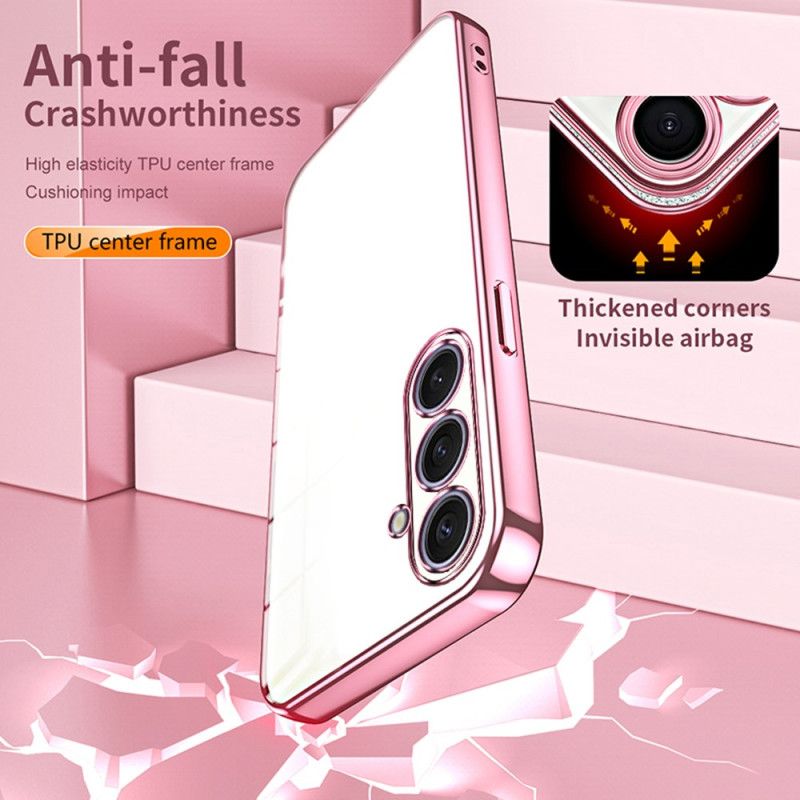 Coque Samsung Galaxy S25 Plus 5G Cadre Électroplaqué