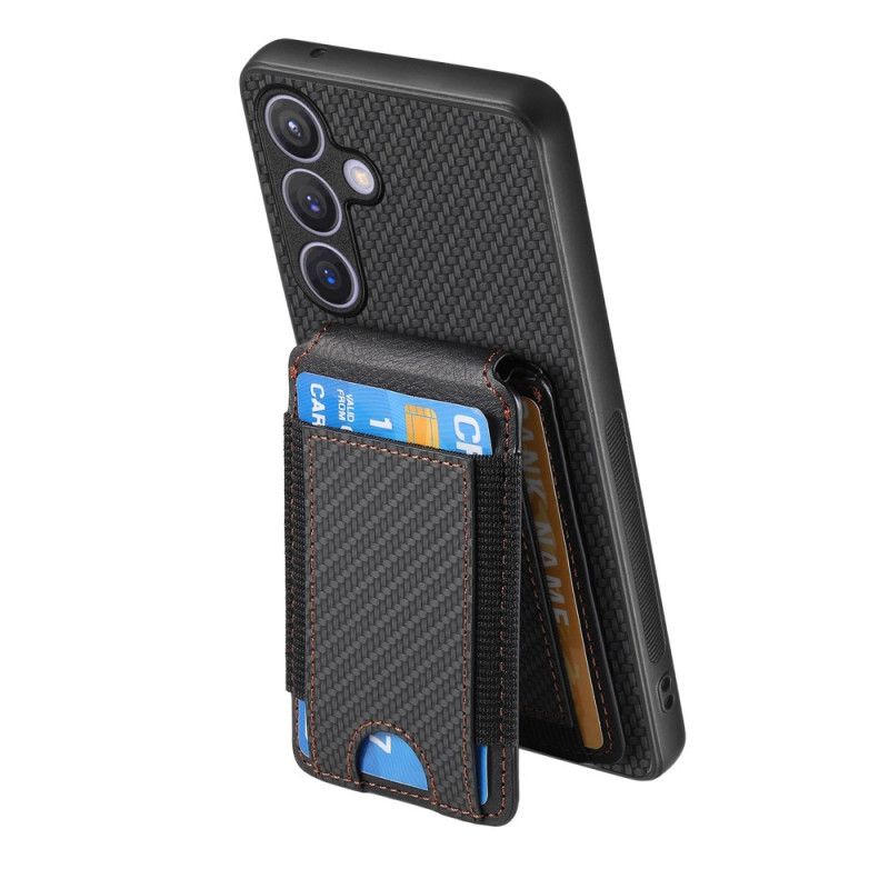 Coque Samsung Galaxy S25 Plus 5G Design Porte-Cartes et Support