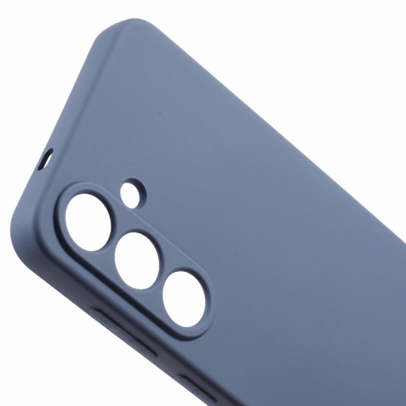 Coque Samsung Galaxy S25 Plus 5G Silicone Doublure en Fibre