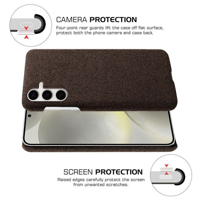 Coque Samsung Galaxy S25 Plus 5G Tissu