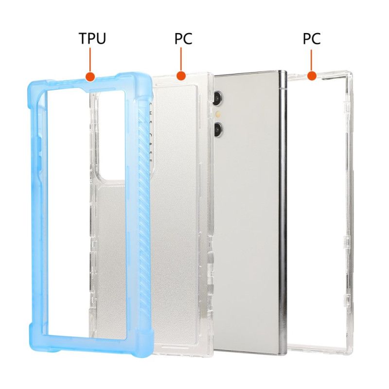 Coque Samsung Galaxy S25 Ultra 5G Cadre Silicone Renforcée