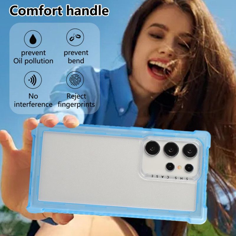 Coque Samsung Galaxy S25 Ultra 5G Cadre Silicone Renforcée