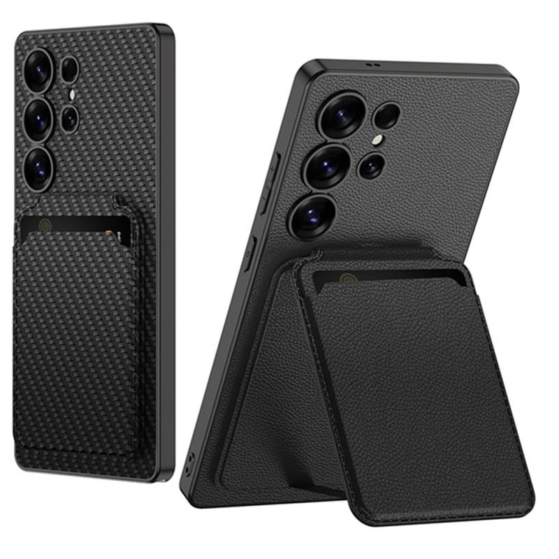 Coque Samsung Galaxy S25 Ultra 5G Compatible MagSafe avec Porte-Cartes