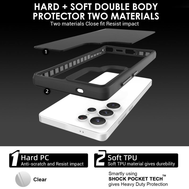 Coque Samsung Galaxy S25 Ultra 5G Hybride Classique