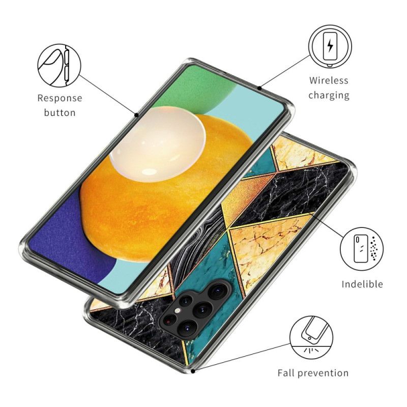 Coque Samsung Galaxy S25 Ultra 5G Marbre Fusionné