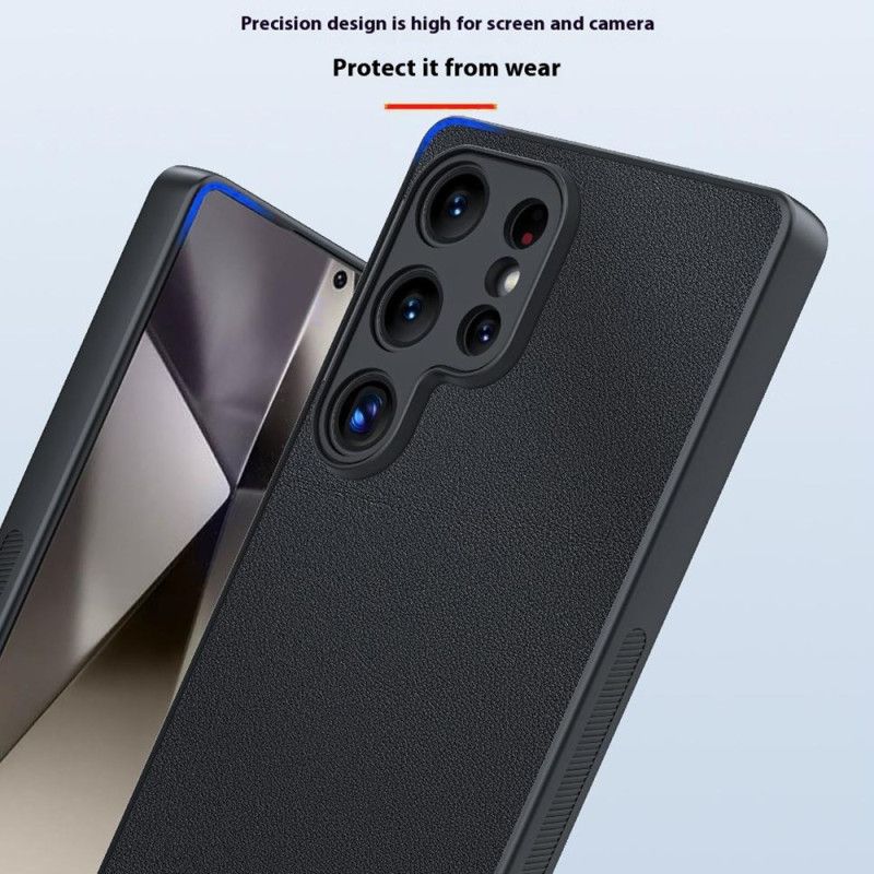 Coque Samsung Galaxy S25 Ultra 5G Plastique er Simili Cuir